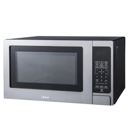 Dylux 0.9 cu. ft. 900W Countertop Microwave Oven with Auto Cook, Defrost, Child-Lock