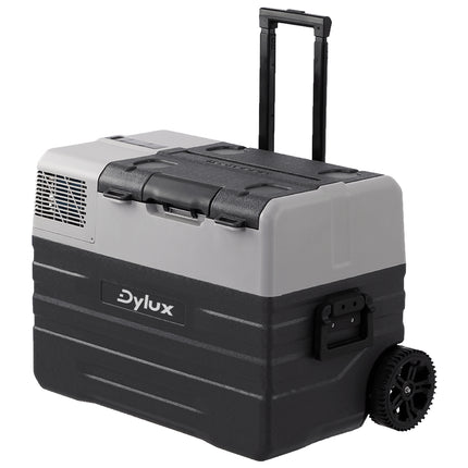 Dylux 1.84 cu. ft. Portable Electric Cooler - Compact Refrigerator for Travel & Camping