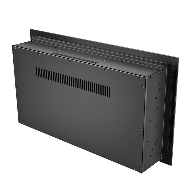 Dylux 30-Inch RV Built-In Electric Fireplace - Crystal - Remote Control, Safety Cut-Off