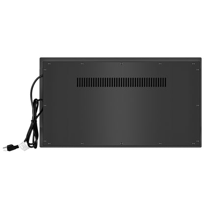 Dylux 30-Inch RV Built-In Electric Fireplace - Wood - Remote Control, Safety Cut-Off