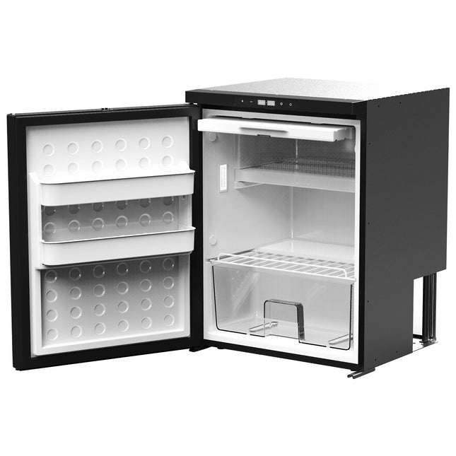 Dylux 2.3 cu. ft. 12V Built-In Fridge - DC Compressor, LED Display, Fridge & Freezer Zones