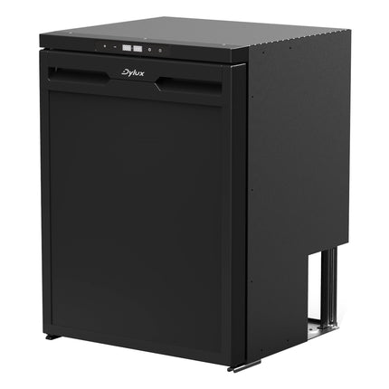 Dylux 2.3 cu. ft. 12V Built-In Fridge - DC Compressor, LED Display, Fridge & Freezer Zones