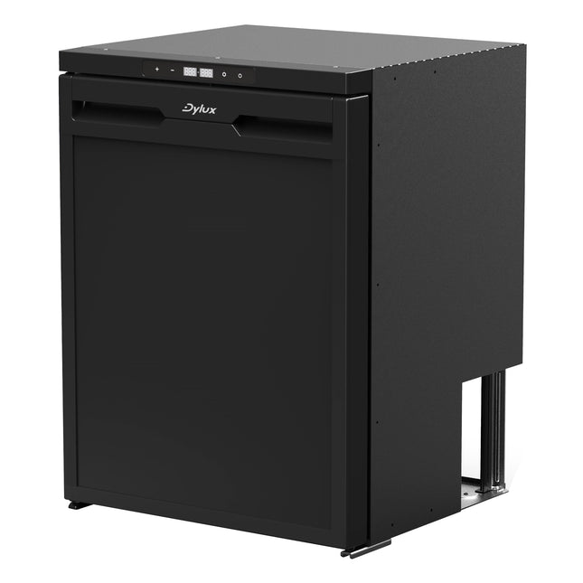 Dylux 2.3 cu. ft. 12V Built-In Fridge - DC Compressor, LED Display, Fridge & Freezer Zones