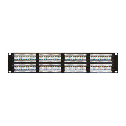 Dylux Cat.6 UTP Patch Panel with Rack Mount and Small Punch Down Tool and Cable Management
