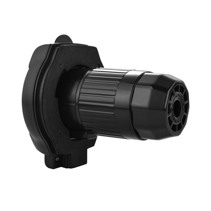 Dylux RV 125/250V 50A Twist-Lock Power Inlet with 3-Prong Plug, LED Indicator & ETL Listed – For RVs and Boats