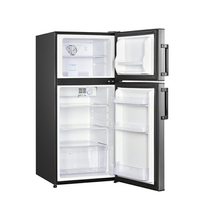 Dylux 4.4 cu. ft. Dual-Zone RV Refrigerator – 12V/24V DC, No-Frost Cooling, CSA Certified