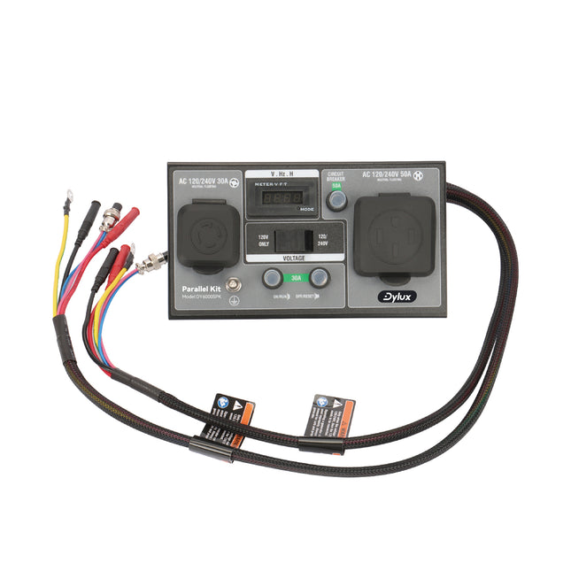 Dylux Parallel & Series Connection Kit for Inverter Generators – Dual Voltage 120V/240V Support