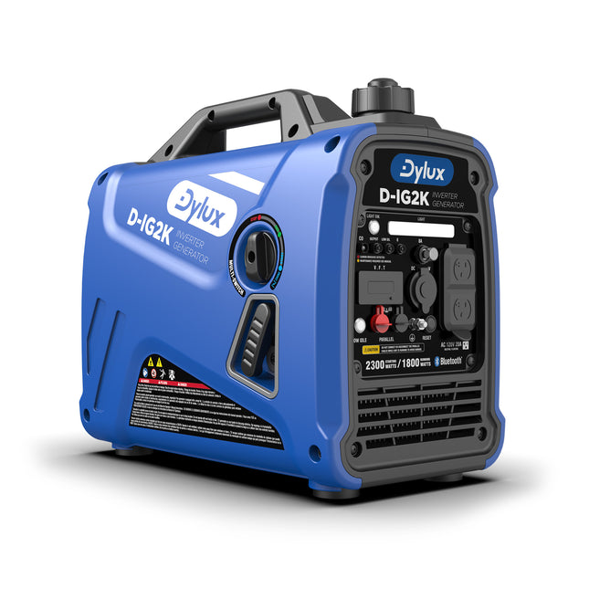 Dylux 2300W Gas Inverter Generator – Lightweight, Quiet Power for RV, Home & Outdoors