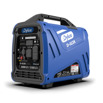 Dylux 2800W Gas Inverter Generator – Quiet, Portable Power for Camping & Home Backup