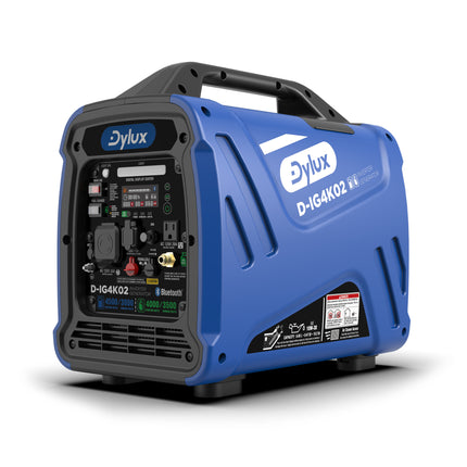 Dylux 3800W Gas Inverter Generator with Bluetooth – Silent, Portable Power for Outdoor & Backup