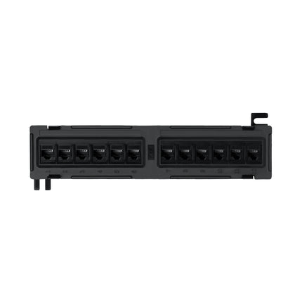 Cat.6 UTP Patch Panel with Rack Mount and Small Punch Down Tool and Cable Management