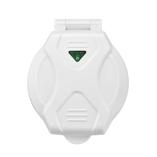 Dylux RV 125V 30A Twist-Lock Power Inlet with 3-Prong Plug, LED Indicator & ETL Listed – For RVs and Boats