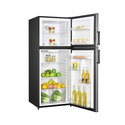 Dylux 10 cu. ft. Dual-Zone RV Refrigerator – 12/24V DC, Low Noise, Auto Defrost,