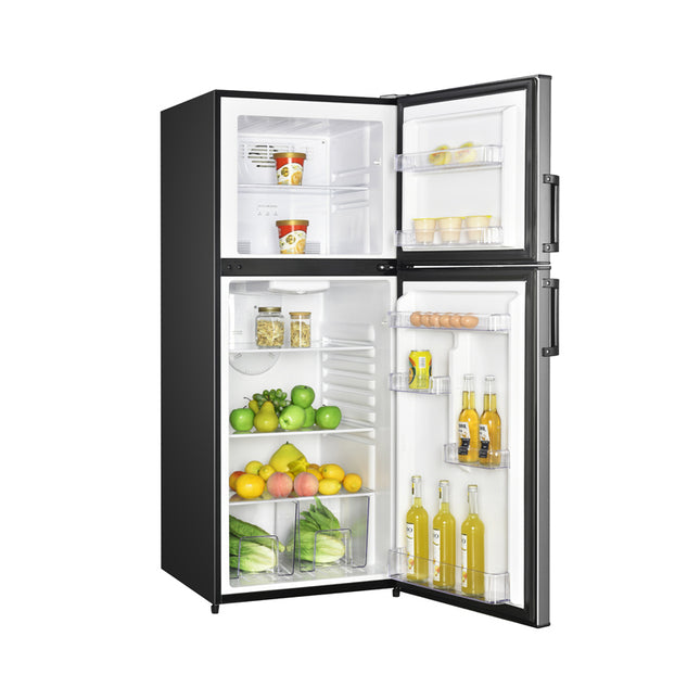 Dylux 10 cu. ft. Dual-Zone RV Refrigerator – 12/24V DC, Low Noise, Auto Defrost,