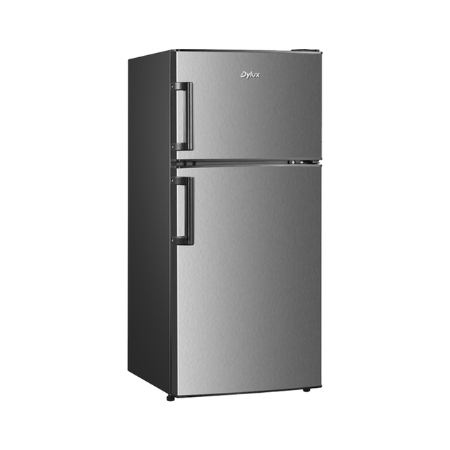Dylux 4.4 cu. ft. Dual-Zone RV Refrigerator – 12V/24V DC, No-Frost Cooling, CSA Certified