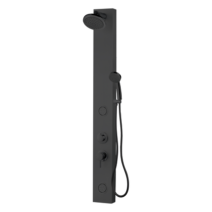 Dylux 3-in-1 RV Shower Panel System — Adjustable Rainfall, Dual Massage Jets, Handheld Spray & Easy Installation