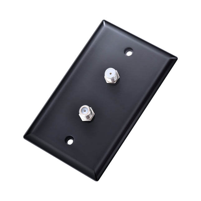 Dylux F81 Wall Plate with 1-to-2 Splitter - Signal Distribution