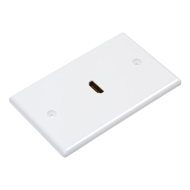 Load image into Gallery viewer, HDMI Wall Plate with 1 HDMI F-F 180D Adaptor
