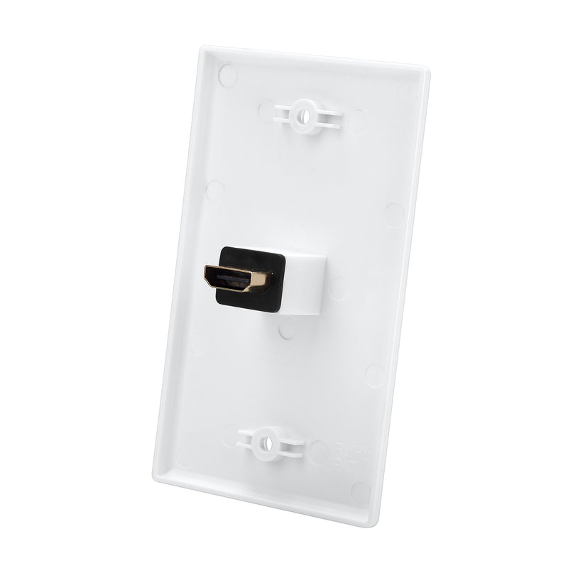 Load image into Gallery viewer, HDMI Wall Plate with 1 HDMI F-F 180D Adaptor
