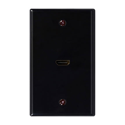 Dylux 180-Degree HDMI Wall Plate with HDMI Female-to-Female Adapter