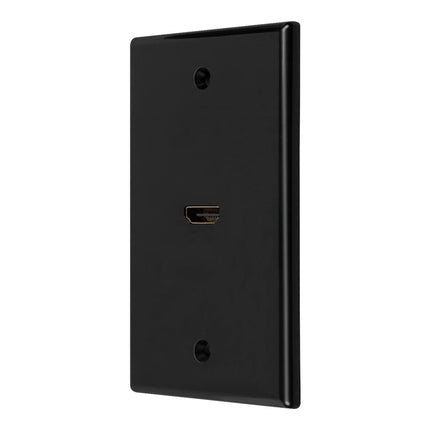 Dylux 180-Degree HDMI Wall Plate with HDMI Female-to-Female Adapter