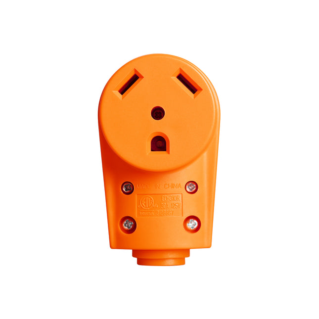 Dylux 30 Amp RV Replacement Power Plug with Handle - Molded Construction