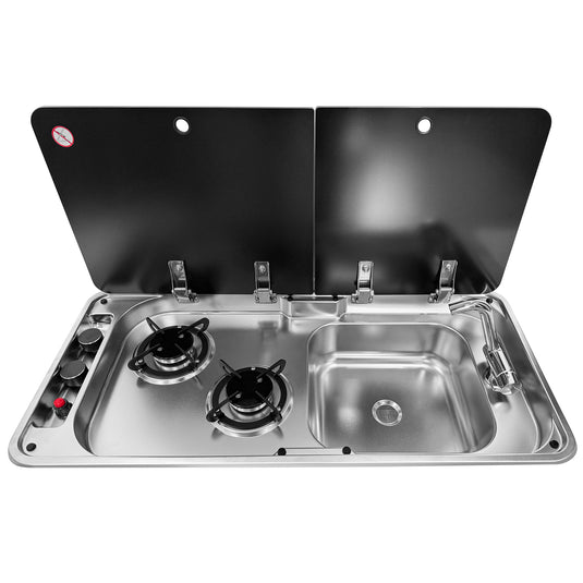 RV Gas Stove Sink
