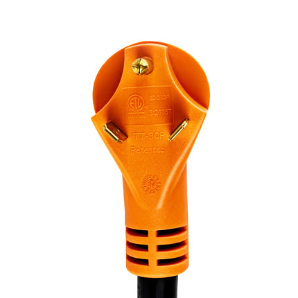 Dylux RV Power Pigtail Adapter – 12 Inch, Fixes Power Mismatches Between Inlet, Cord & Source