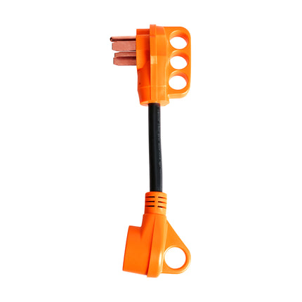 Dylux RV Power Pigtail Adapter – 12 Inch, Fixes Power Mismatches Between Inlet, Cord & Source